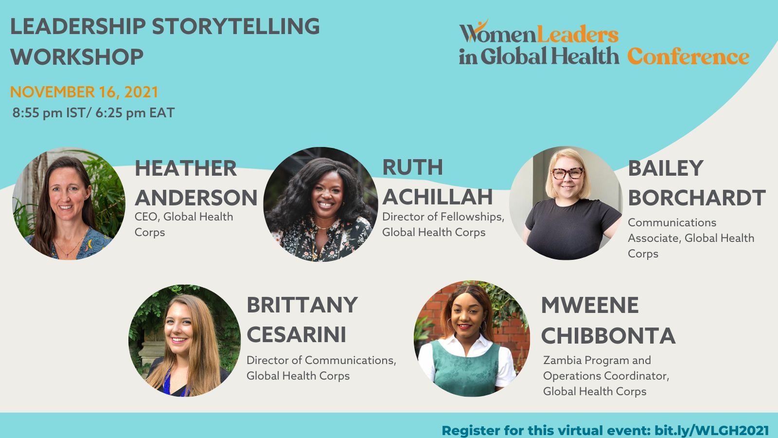 2021 WLGH Conference - Leadership Storytelling Workshop